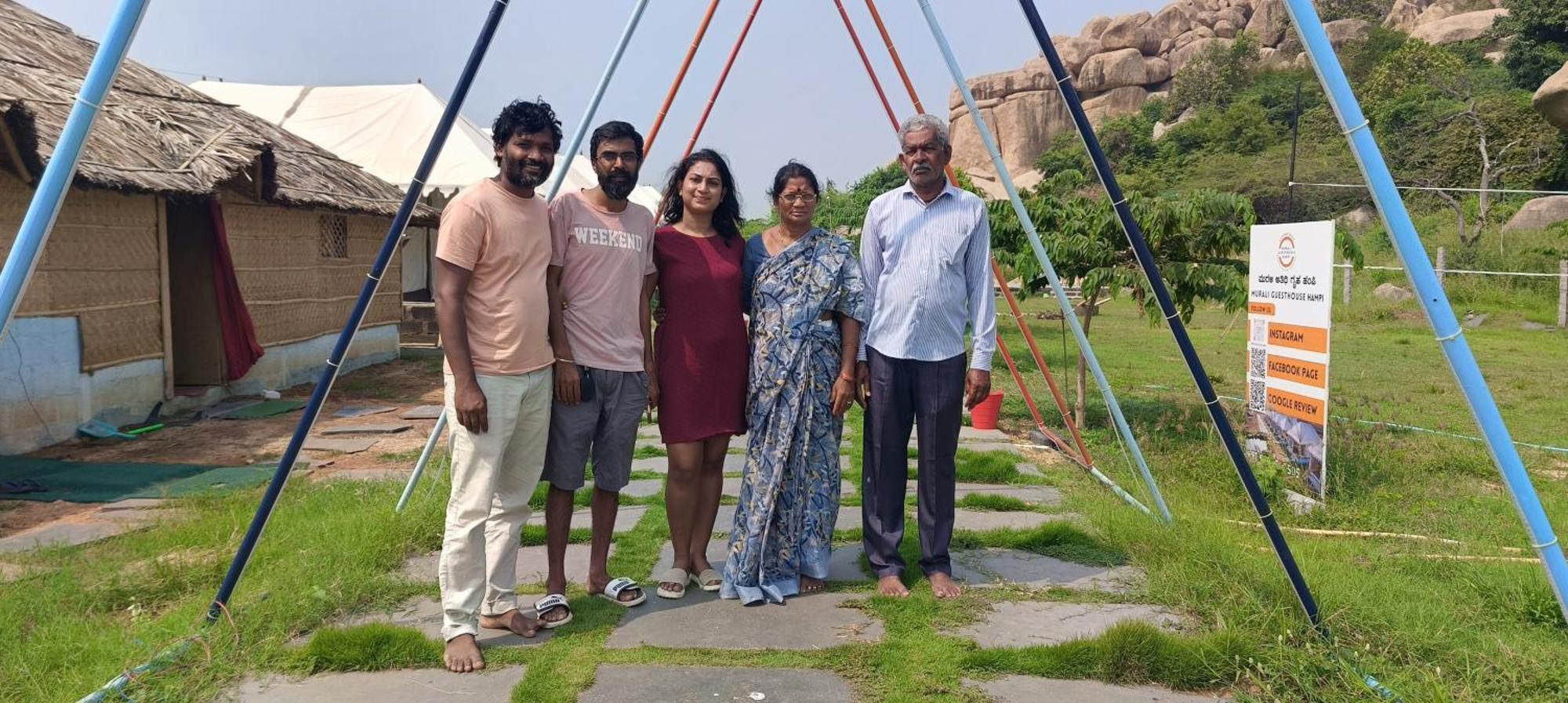 Murali Guesthouse Hampi Bagian luar foto